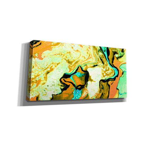 Image of 'Orange Lava' Canvas Wall Art