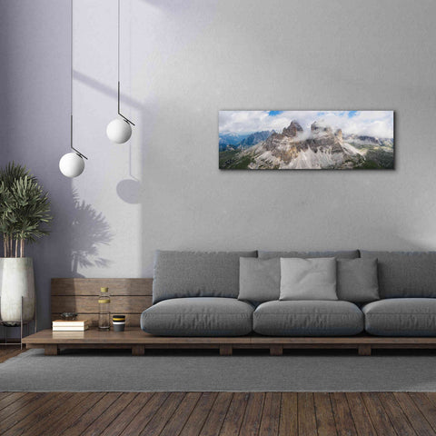 Image of 'Tre Cime Di Lavaredo' Canvas Wall Art,60 x 20