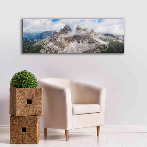 Image of 'Tre Cime Di Lavaredo' Canvas Wall Art,60 x 20