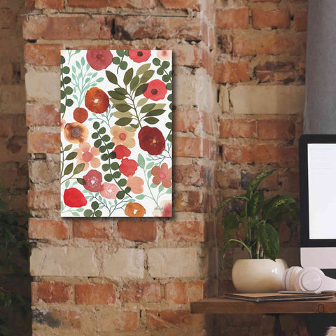 Image of 'Garden Dance II' by Laura Horn, Canvas Wall Art,12 x 18