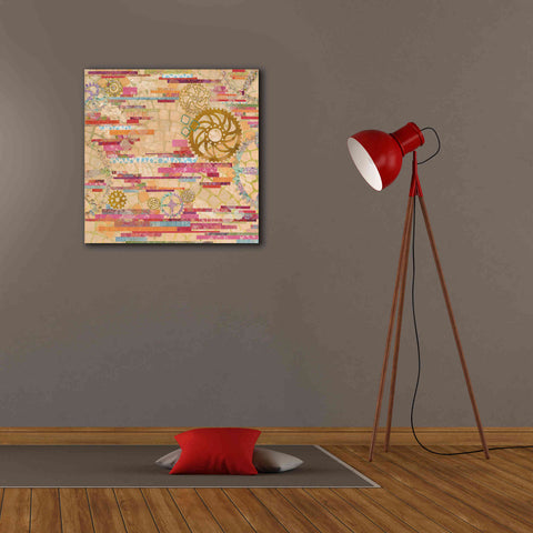 Image of 'EU Timetable I' by Kathy Ferguson, Canvas Wall Art,26 x 26
