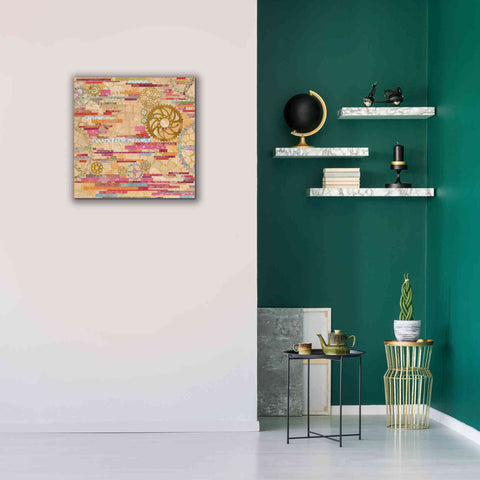 Image of 'EU Timetable I' by Kathy Ferguson, Canvas Wall Art,26 x 26