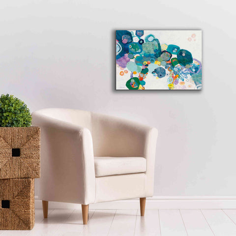 Image of 'Bridging our Differences' by Kathy Ferguson, Canvas Wall Art,26 x 18