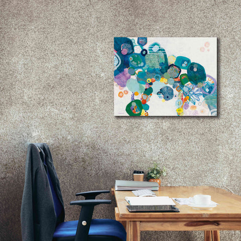 Image of 'Bridging our Differences' by Kathy Ferguson, Canvas Wall Art,34 x 26