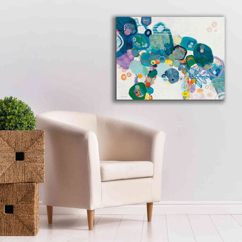Image of 'Bridging our Differences' by Kathy Ferguson, Canvas Wall Art,34 x 26