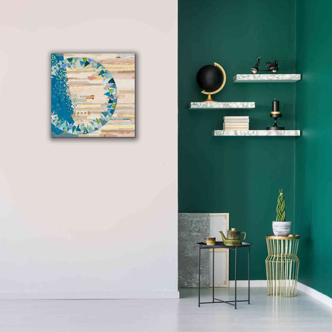 Image of 'The Calm and The Storm' by Kathy Ferguson, Canvas Wall Art,26 x 26