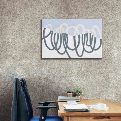 Image of 'Loops III' by Kathy Ferguson, Canvas Wall Art,40 x 26