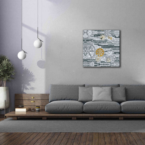 Image of 'EU Timetable II BW' by Kathy Ferguson, Canvas Wall Art,37 x 37