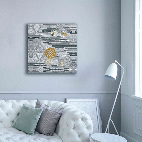 Image of 'EU Timetable II BW' by Kathy Ferguson, Canvas Wall Art,37 x 37