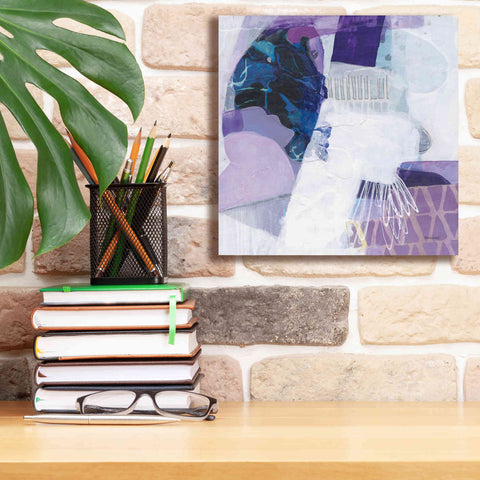 Image of 'Abstract Layers III' by Kathy Ferguson, Canvas Wall Art,12 x 12
