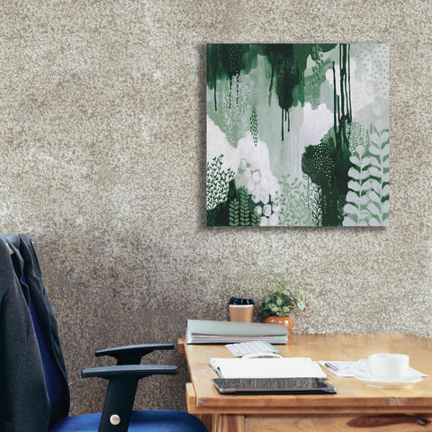 Image of 'Light Green Forest I' by Kathy Ferguson, Canvas Wall Art,26 x 26