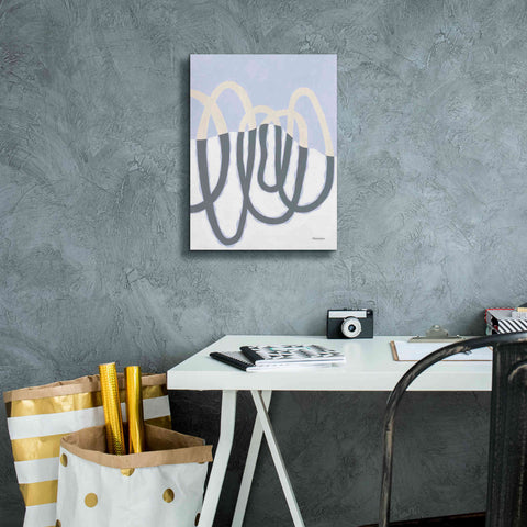 Image of 'Loops II' by Kathy Ferguson, Canvas Wall Art,12 x 16