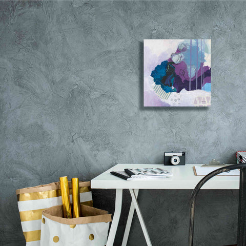 Image of 'Amethyst' by Kathy Ferguson, Canvas Wall Art,12 x 12