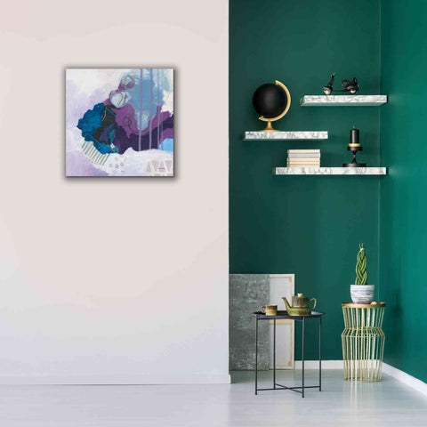 Image of 'Amethyst' by Kathy Ferguson, Canvas Wall Art,26 x 26