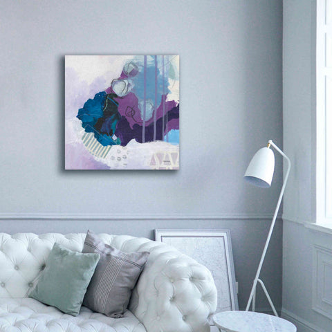 Image of 'Amethyst' by Kathy Ferguson, Canvas Wall Art,37 x 37