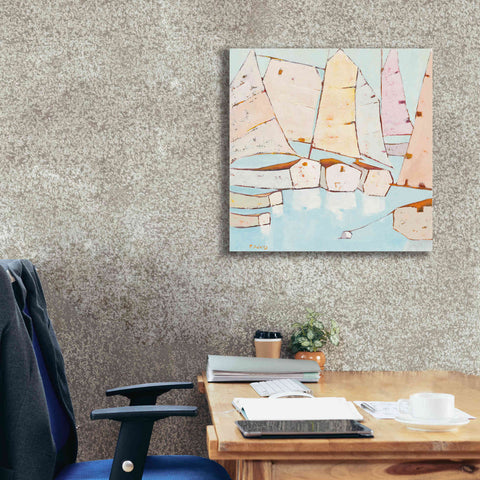 Image of 'Moored' by Phyllis Adams, Canvas Wall Art,26 x 26