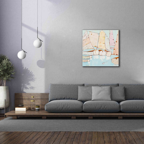 Image of 'Moored' by Phyllis Adams, Canvas Wall Art,37 x 37