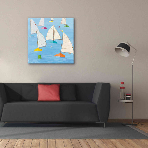 Image of 'Regatta V' by Phyllis Adams, Canvas Wall Art,37 x 37