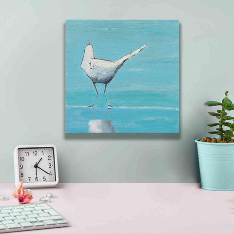 Image of 'Egret II' by Phyllis Adams, Canvas Wall Art,12 x 12