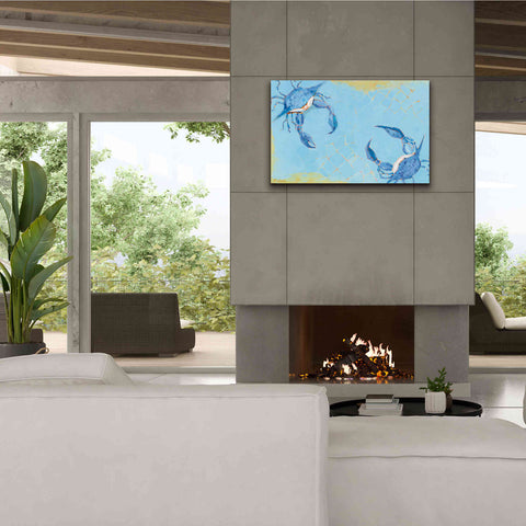 Image of 'The Stand Off' by Phyllis Adams, Canvas Wall Art,40 x 26