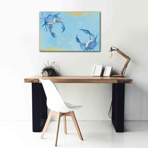 Image of 'The Stand Off' by Phyllis Adams, Canvas Wall Art,40 x 26