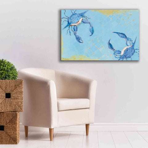 Image of 'The Stand Off' by Phyllis Adams, Canvas Wall Art,40 x 26