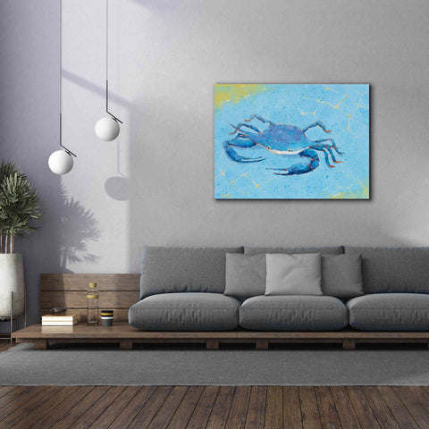 Image of 'Blue Crab V' by Phyllis Adams, Canvas Wall Art,54 x 40