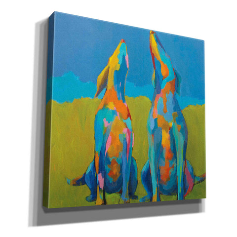 Image of 'Howling Hounds' by Phyllis Adams, Canvas Wall Art