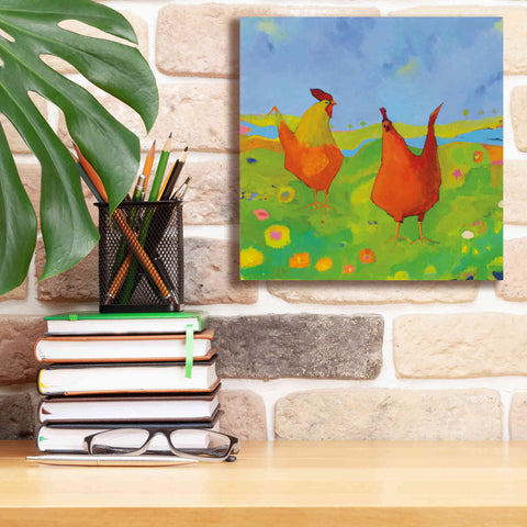 Image of 'Spring has Sprung' by Phyllis Adams, Canvas Wall Art,12 x 12