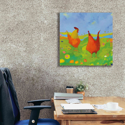 Image of 'Spring has Sprung' by Phyllis Adams, Canvas Wall Art,26 x 26