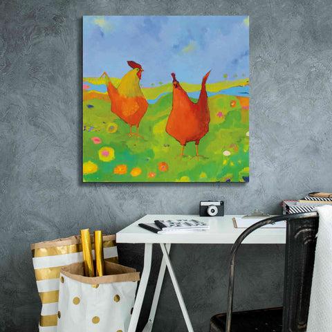 Image of 'Spring has Sprung' by Phyllis Adams, Canvas Wall Art,26 x 26