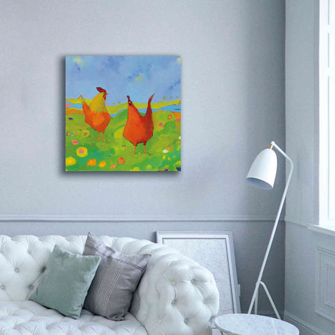 Image of 'Spring has Sprung' by Phyllis Adams, Canvas Wall Art,37 x 37
