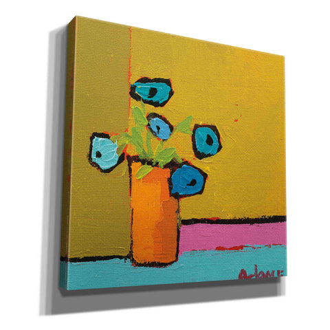 Image of 'Orange Vase' by Phyllis Adams, Canvas Wall Art