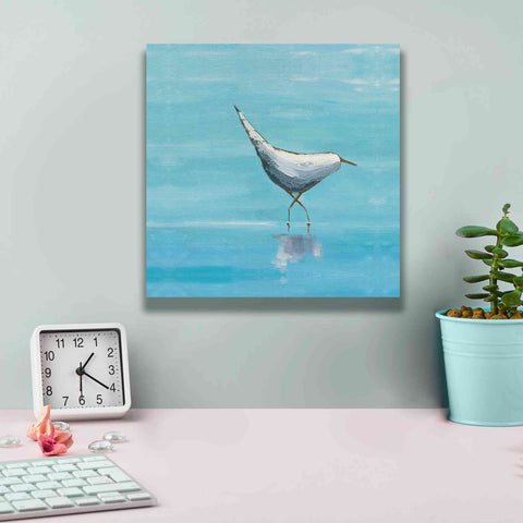 Image of 'Egret I Bright' by Phyllis Adams, Canvas Wall Art,12 x 12
