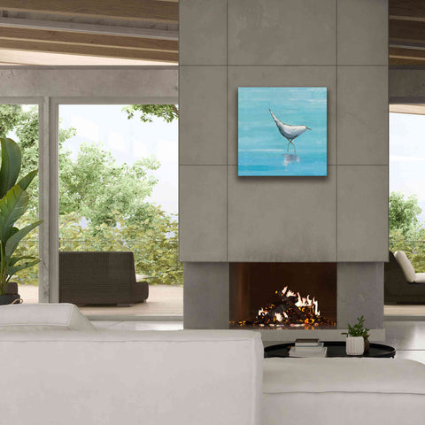 Image of 'Egret I Bright' by Phyllis Adams, Canvas Wall Art,26 x 26