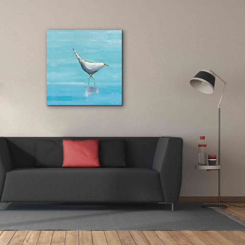 Image of 'Egret I Bright' by Phyllis Adams, Canvas Wall Art,37 x 37