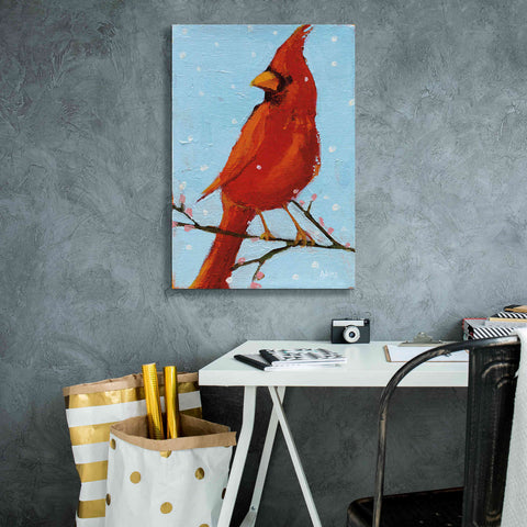 Image of 'Cardinal II' by Phyllis Adams, Canvas Wall Art,18 x 26