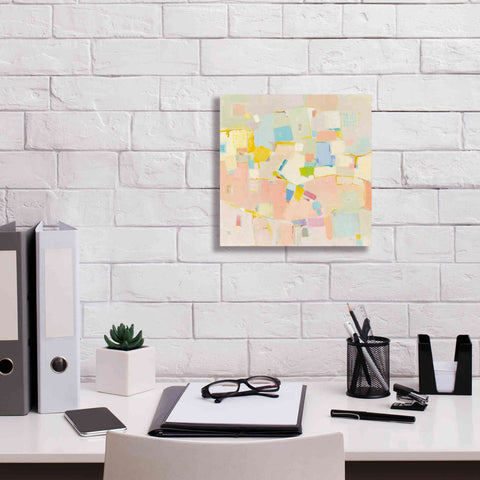 Image of 'Block Party' by Phyllis Adams, Canvas Wall Art,12 x 12