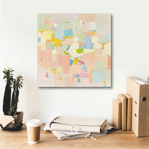 Image of 'Block Party' by Phyllis Adams, Canvas Wall Art,18 x 18