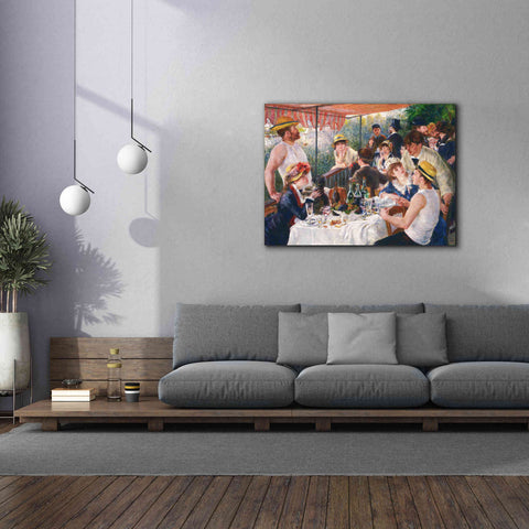 Image of 'Luncheon of the Boating Party' by Pierre-Auguste Renoir, Canvas Wall Art,54 x 40