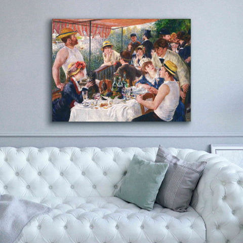 Image of 'Luncheon of the Boating Party' by Pierre-Auguste Renoir, Canvas Wall Art,54 x 40