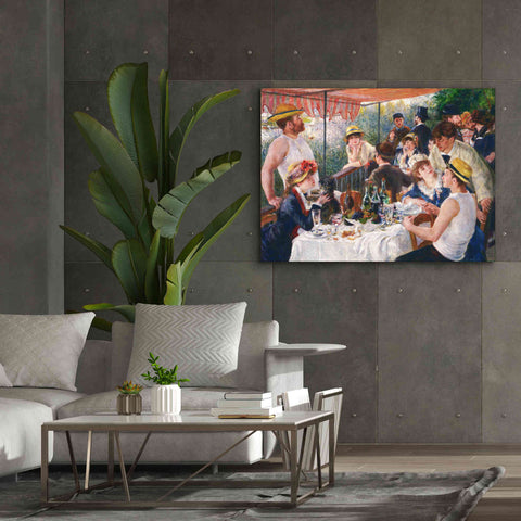 Image of 'Luncheon of the Boating Party' by Pierre-Auguste Renoir, Canvas Wall Art,54 x 40