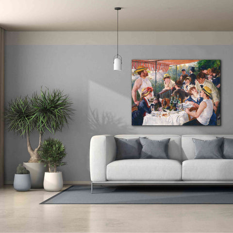 Image of 'Luncheon of the Boating Party' by Pierre-Auguste Renoir, Canvas Wall Art,54 x 40
