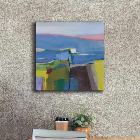 Image of 'Hill Side' by Jo Maye, Canvas Wall Art,18 x 18