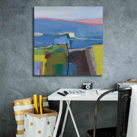Image of 'Hill Side' by Jo Maye, Canvas Wall Art,26 x 26