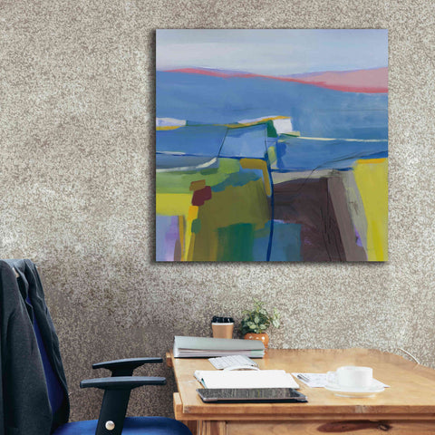 Image of 'Hill Side' by Jo Maye, Canvas Wall Art,37 x 37