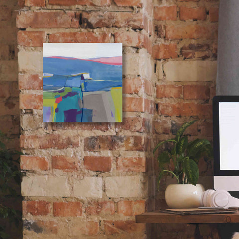 Image of 'Hill Side Bright' by Jo Maye, Canvas Wall Art,12 x 12