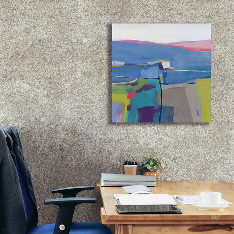 Image of 'Hill Side Bright' by Jo Maye, Canvas Wall Art,26 x 26