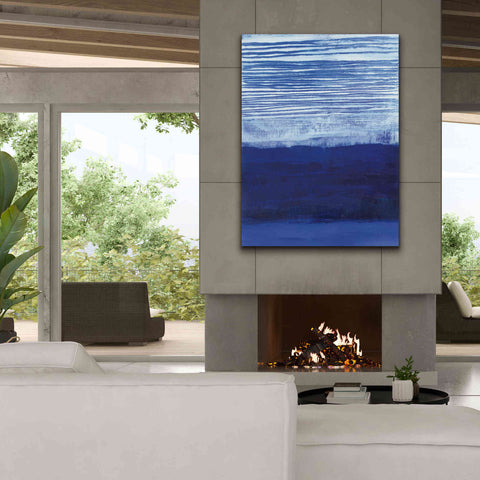 Image of 'Blue Haze' by Jo Maye, Canvas Wall Art,40 x 54