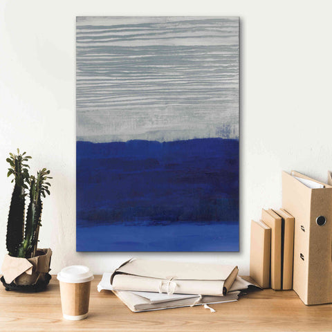 Image of 'Gray Haze' by Jo Maye, Canvas Wall Art,18 x 26